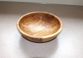 Cedar dish by Geoff Christie